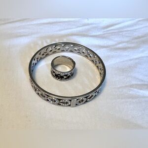 Coach bracelet and ring